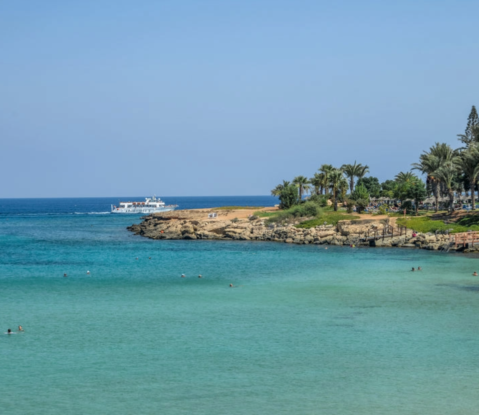 Tropical coast view