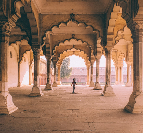 Indian architecture interior