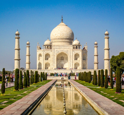 Taj Mahal view
